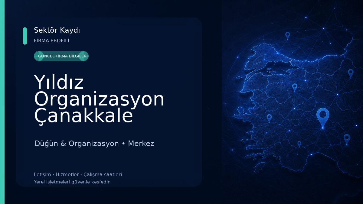 Yıldız Organizasyon Çanakkale