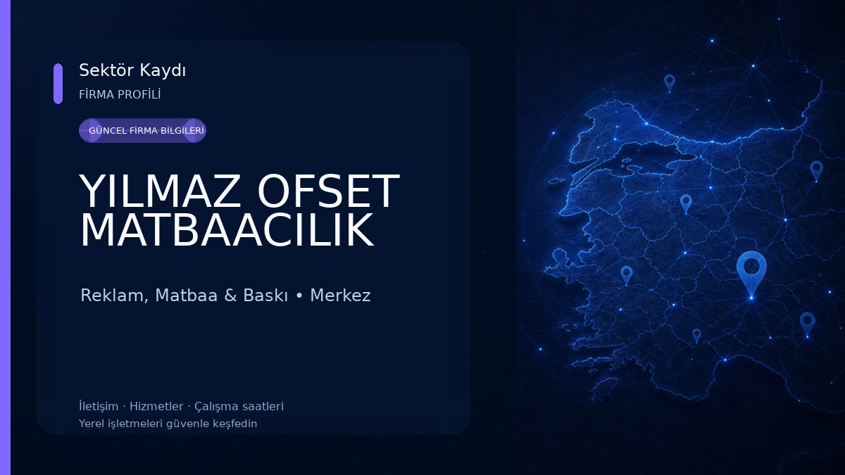 YILMAZ OFSET MATBAACILIK 