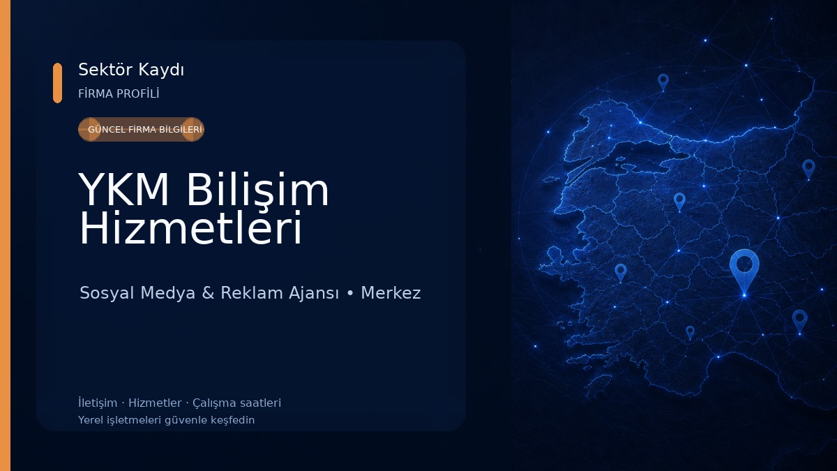 YKM Bilişim Hizmetleri Sosyal Medya & Reklam Ajansı