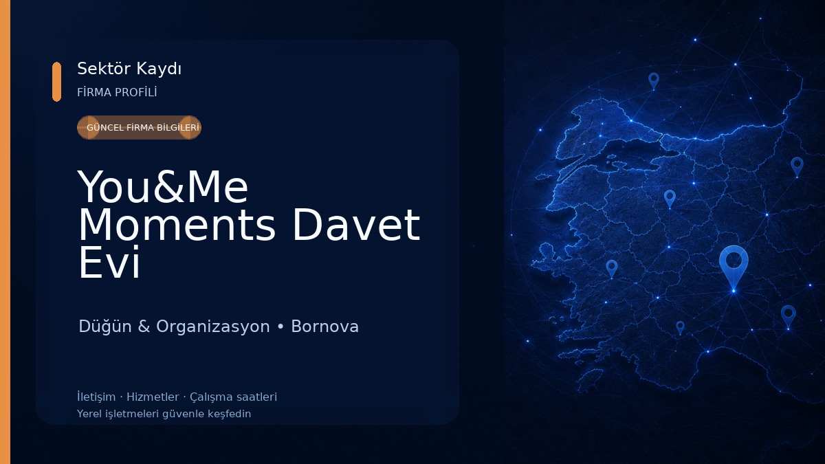 You&Me Moments Davet Evi Düğün & Organizasyon
