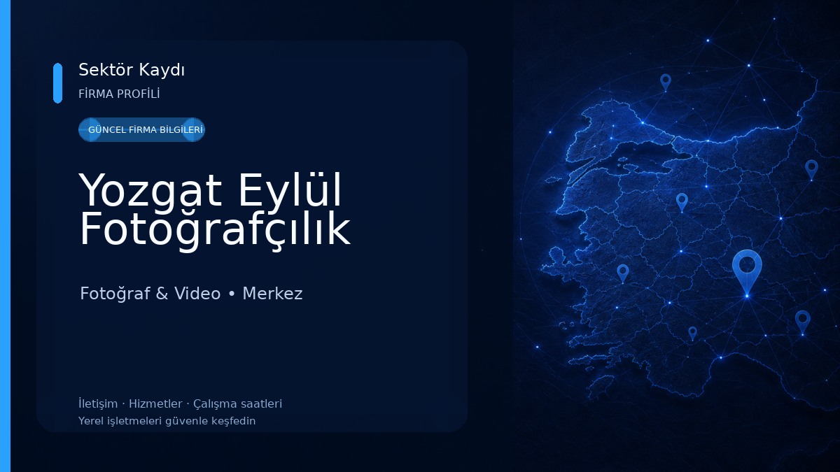 Yozgat Eylül Fotoğrafçılık Fotoğraf & Video