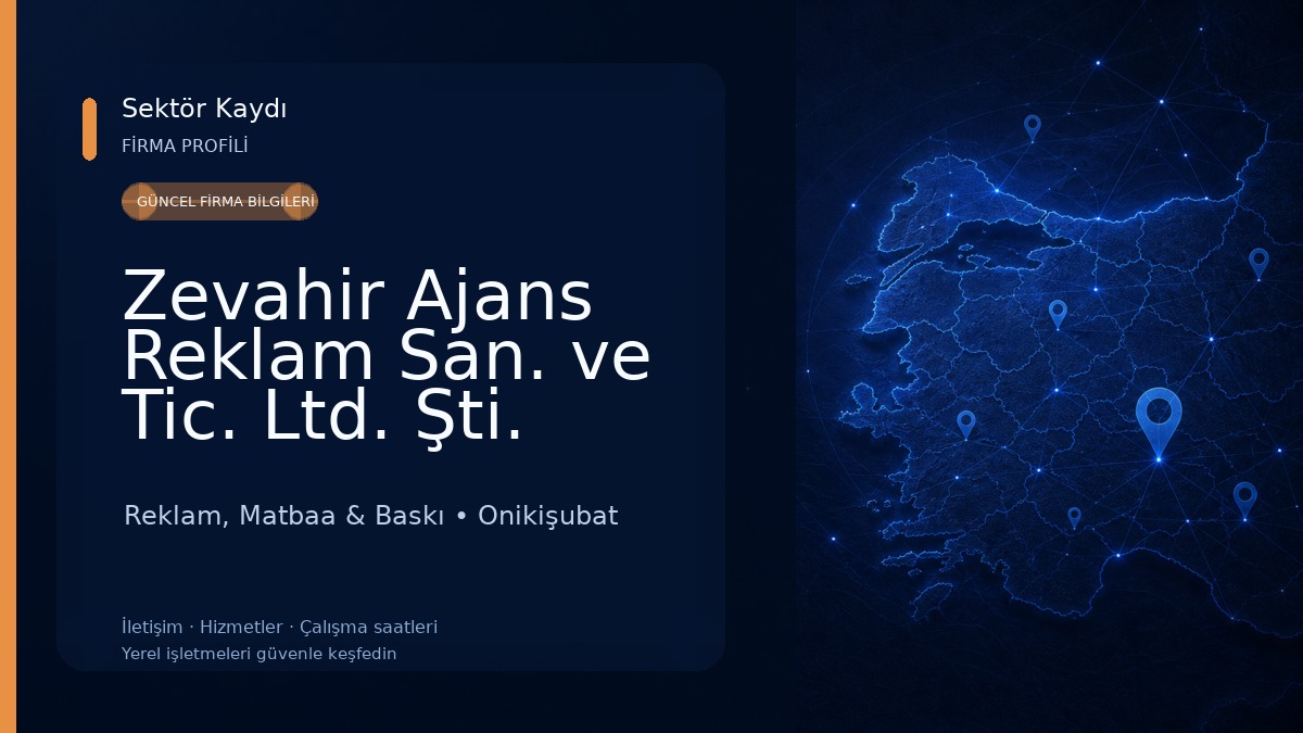 Zevahir Ajans Reklam San. ve Tic. Ltd. Şti. 
