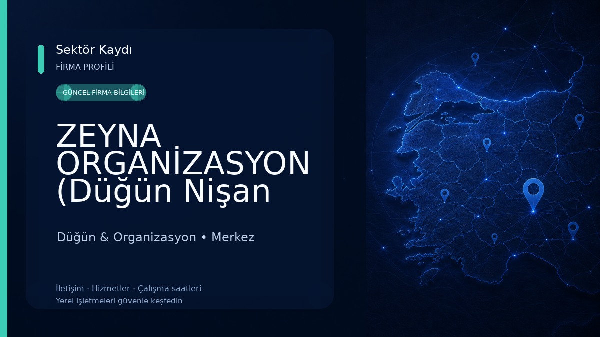 ZEYNA ORGANİZASYON (Düğün Nişan Konsept) Düğün & Organizasyon