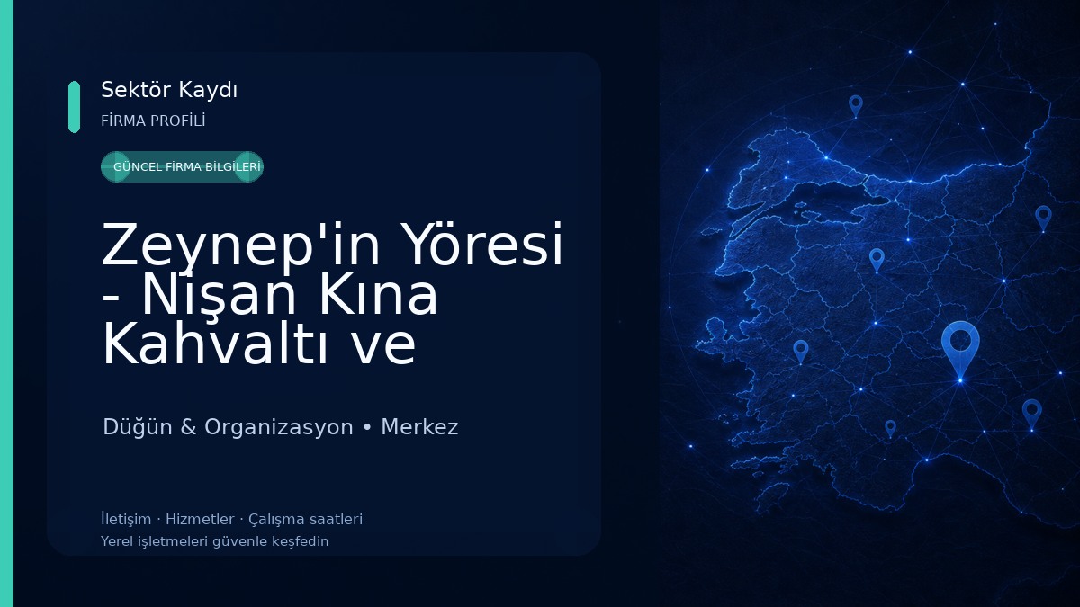 Zeynep'in Yöresi - Nişan Kına Kahvaltı ve Organizasyon Düğün & Organizasyon