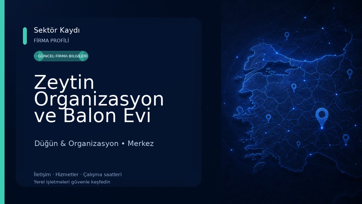 Zeytin Organizasyon ve Balon Evi Düğün & Organizasyon
